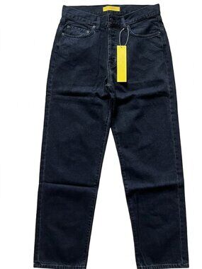 YELLOW THE LABEL MEN'S 'VINTAGE BLACK" STRAIGHT LEG JEANS 32X30 NWT